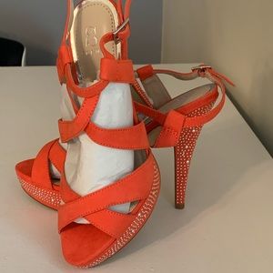 ShoeDazzle Scene Heels, Size 6.5 US, Bling, New